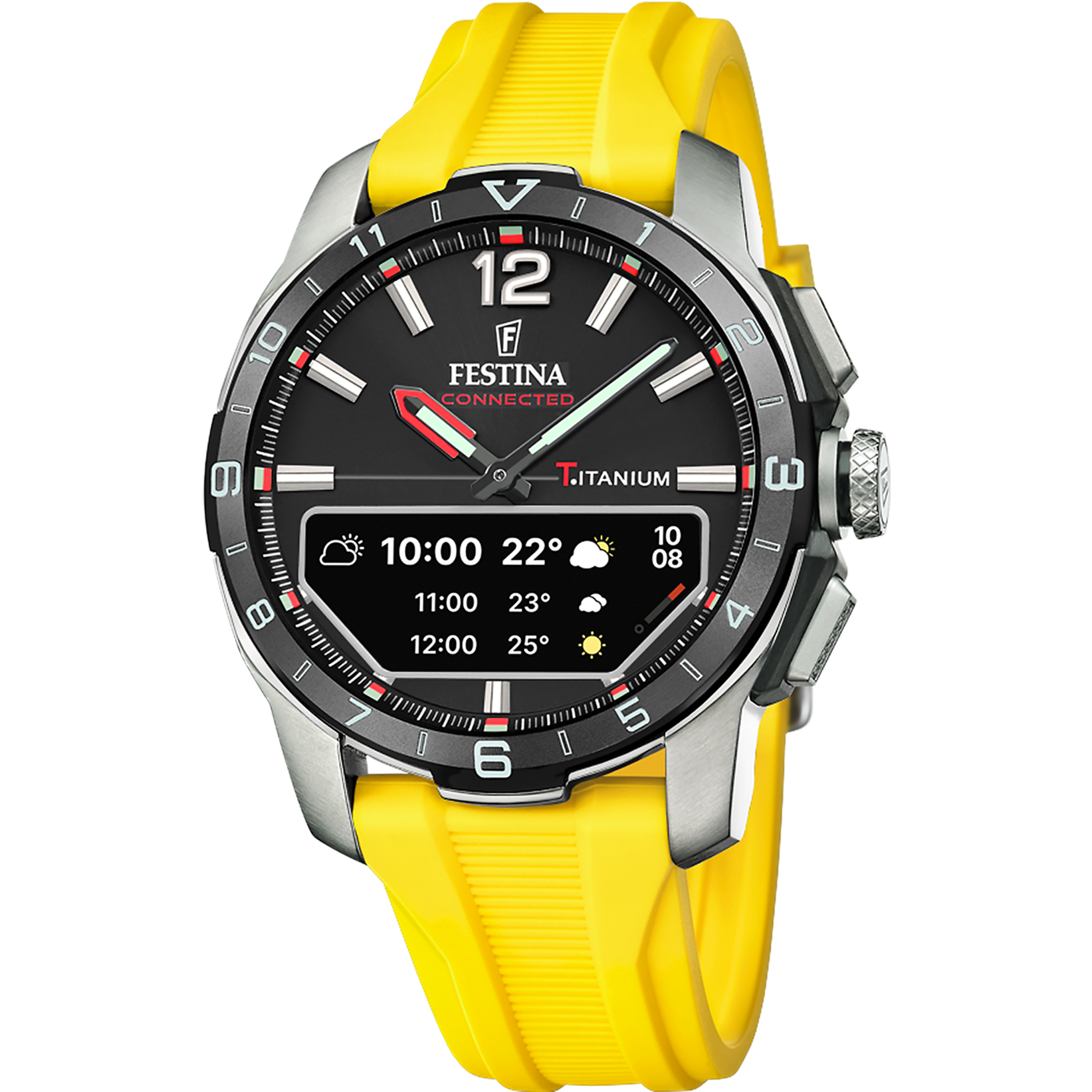 Relógio de homem festina connected d amarelo f23000/a_PRODUCT