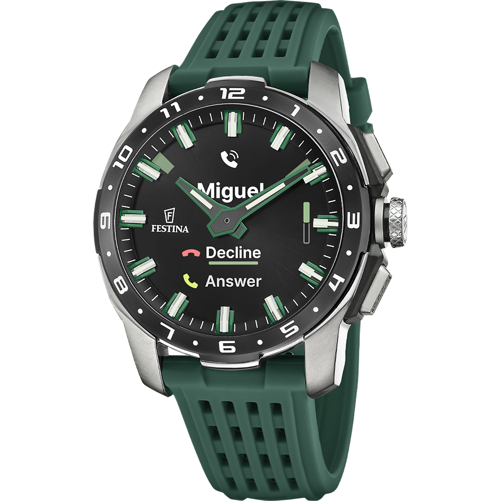 Festina connected full d verde para homem_PRODUCT