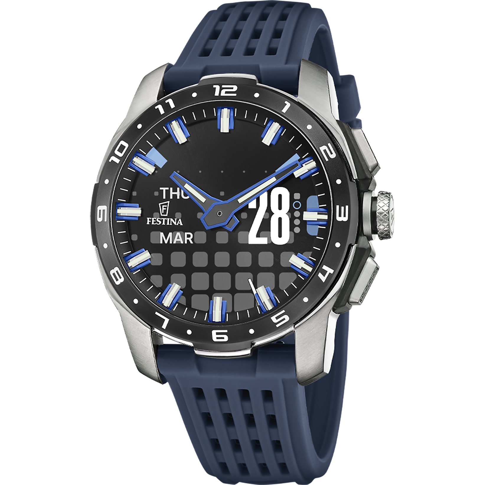 Festina connected full d azul escuro para homem_PRODUCT