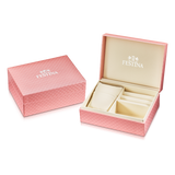 Relógio Festina F20622/2 Coleção Alegria, Pulseira de Aço Rosa, Mulher