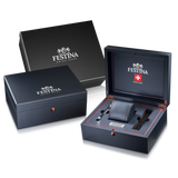 Relógio festina swiss f20043/3 laranja homem_CASE