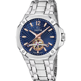 Relógio masculino jaguar automatic balancier de cor azul j1007/2