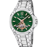 Relógio masculino jaguar automatic balancier de cor verde j1007/3