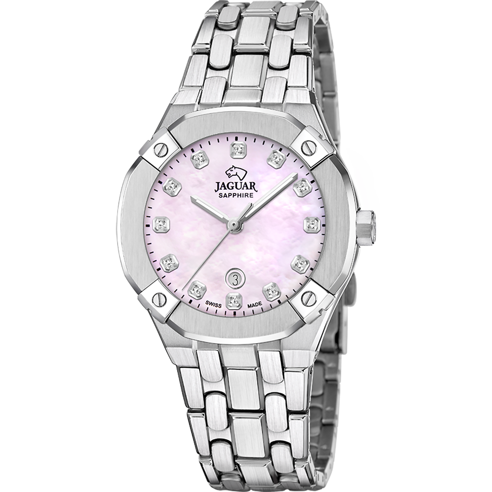 Relógio de mulher jaguar swiss made diplomatic j1016/5_PRODUCT