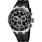 Relógio jaguar swiss made ceramic j1021/3 preto pulsera de borracha, homem_PRODUCT