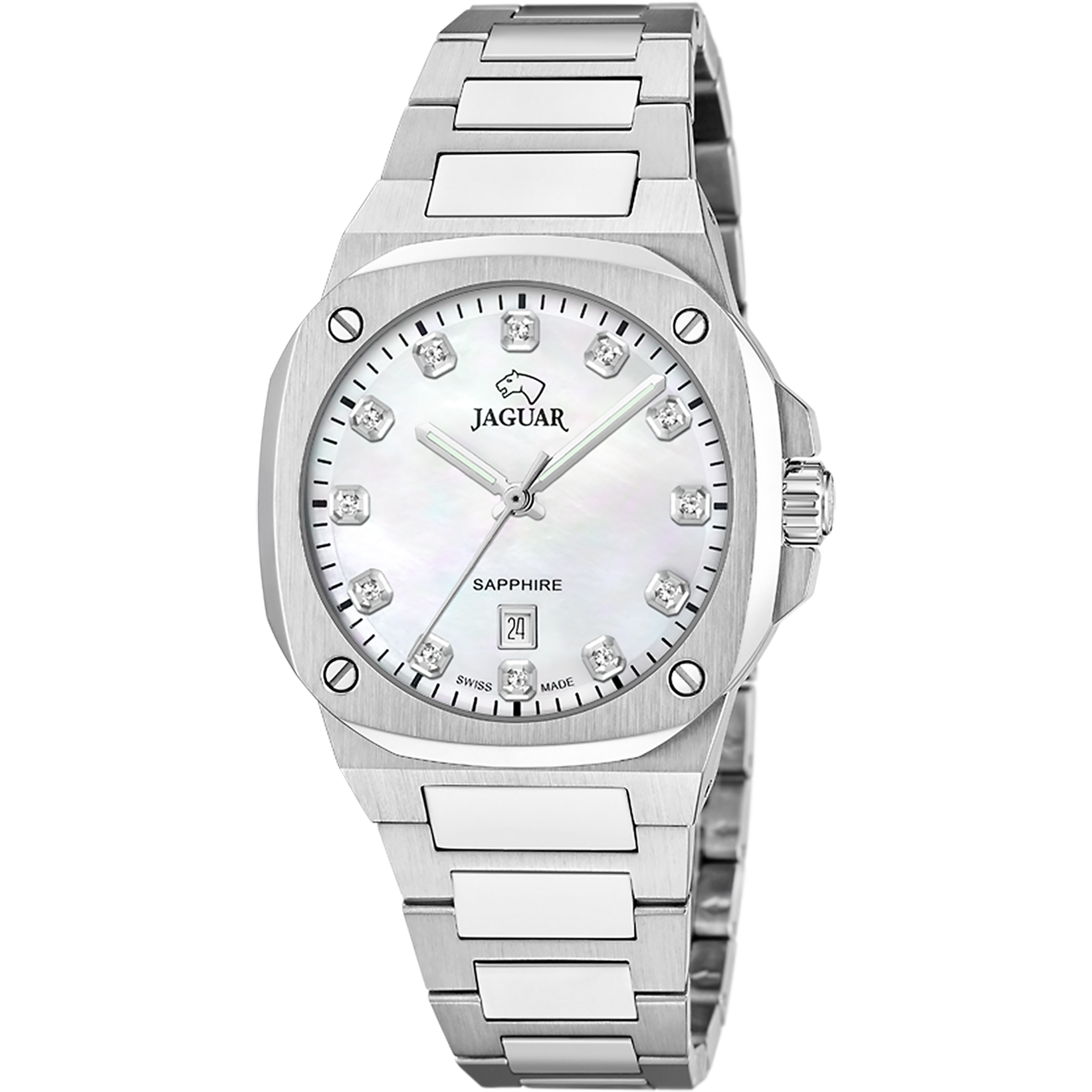 Relógio de mulher jaguar swiss made rondcarre j1027/5_PRODUCT