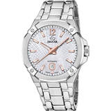 Relógio jaguar swiss made j1029/1 branco homem