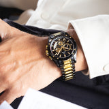 Relógio jaguar swiss made j1038/1 dourado homem_LIFESTYLE