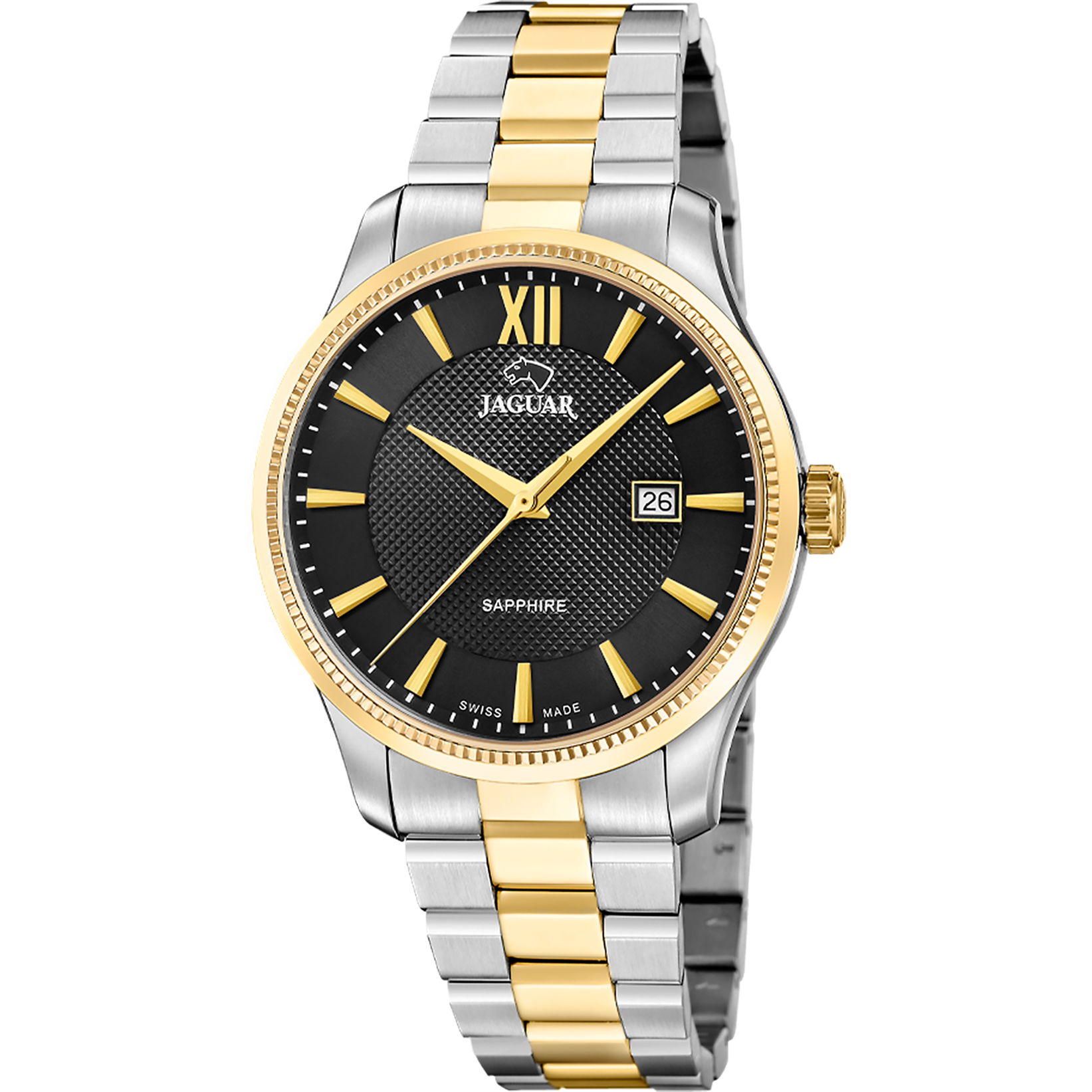 Relógio jaguar swiss made j1043/4 preto homem_PRODUCT