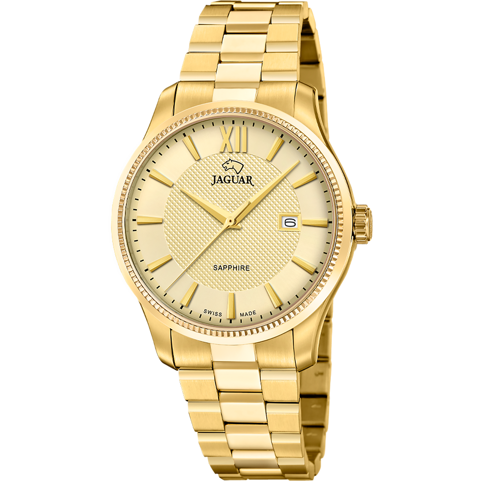 Relógio jaguar swiss made j1044/2 bege homem_PRODUCT