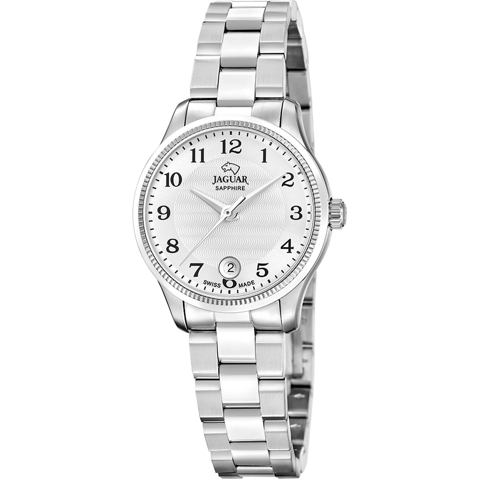 Relógio jaguar swiss made j1045/1 prata cinza mulher_PRODUCT