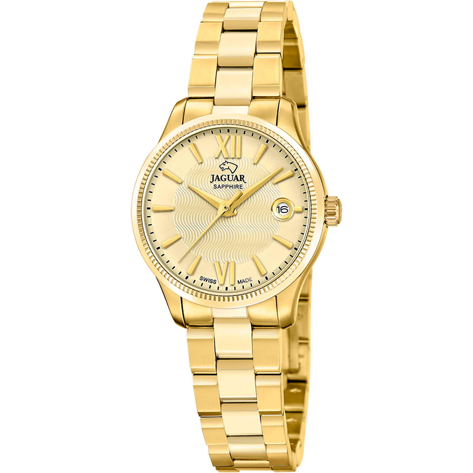 Relógio jaguar swiss made j1047/2 bege mulher_PRODUCT