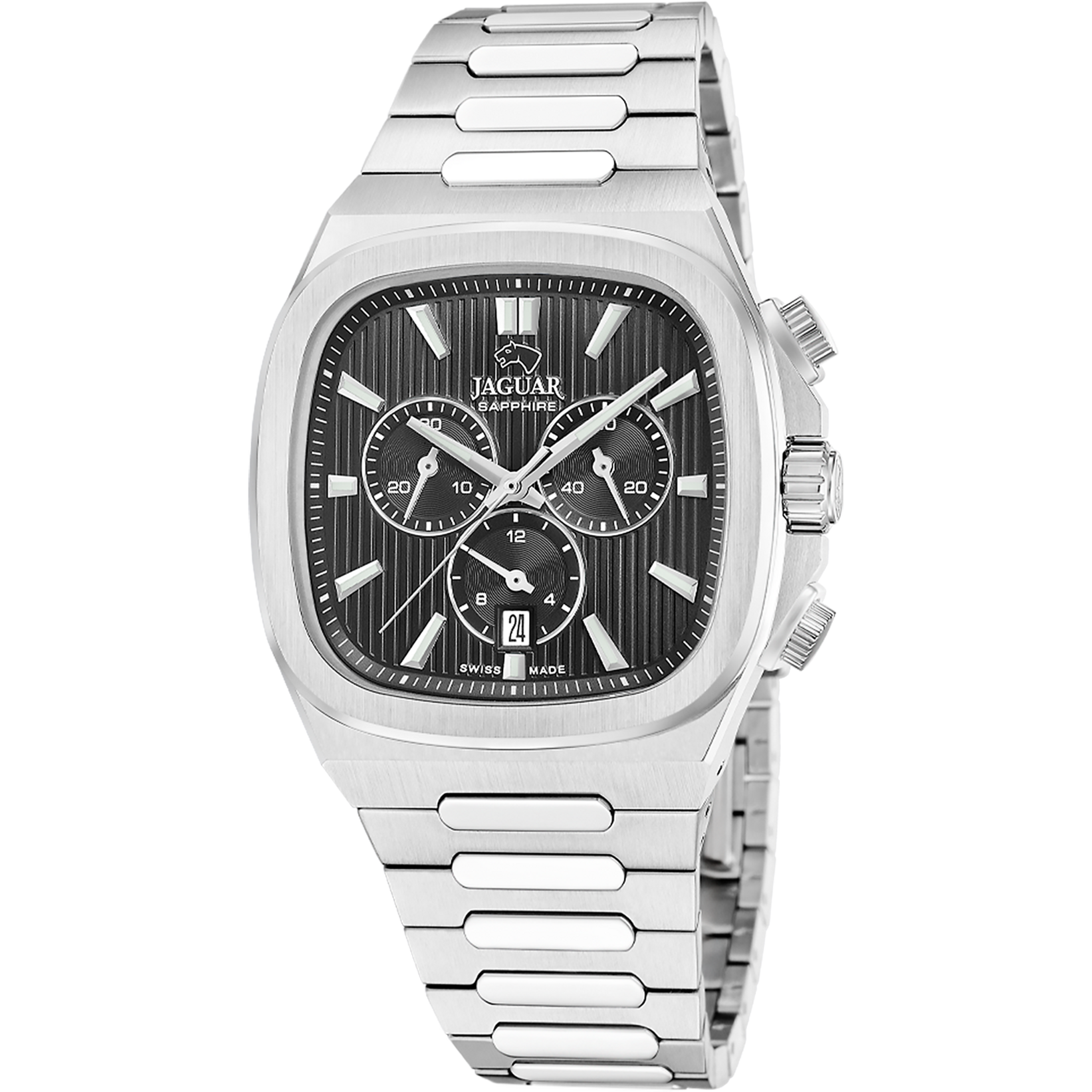Relógio jaguar swiss made j1048/4 preto homem_PRODUCT