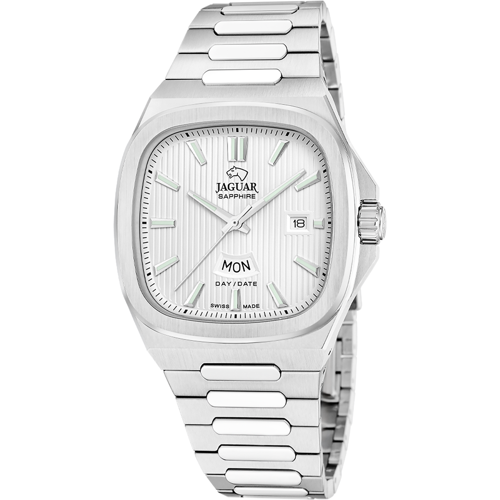 Relógio jaguar swiss made j1049/1 prata cinza homem_PRODUCT