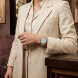 Relógio jaguar swiss made j1053/2 azul mulher_LIFESTYLE