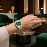 Relógio jaguar swiss made j1053/4 verde mulher_LIFESTYLE