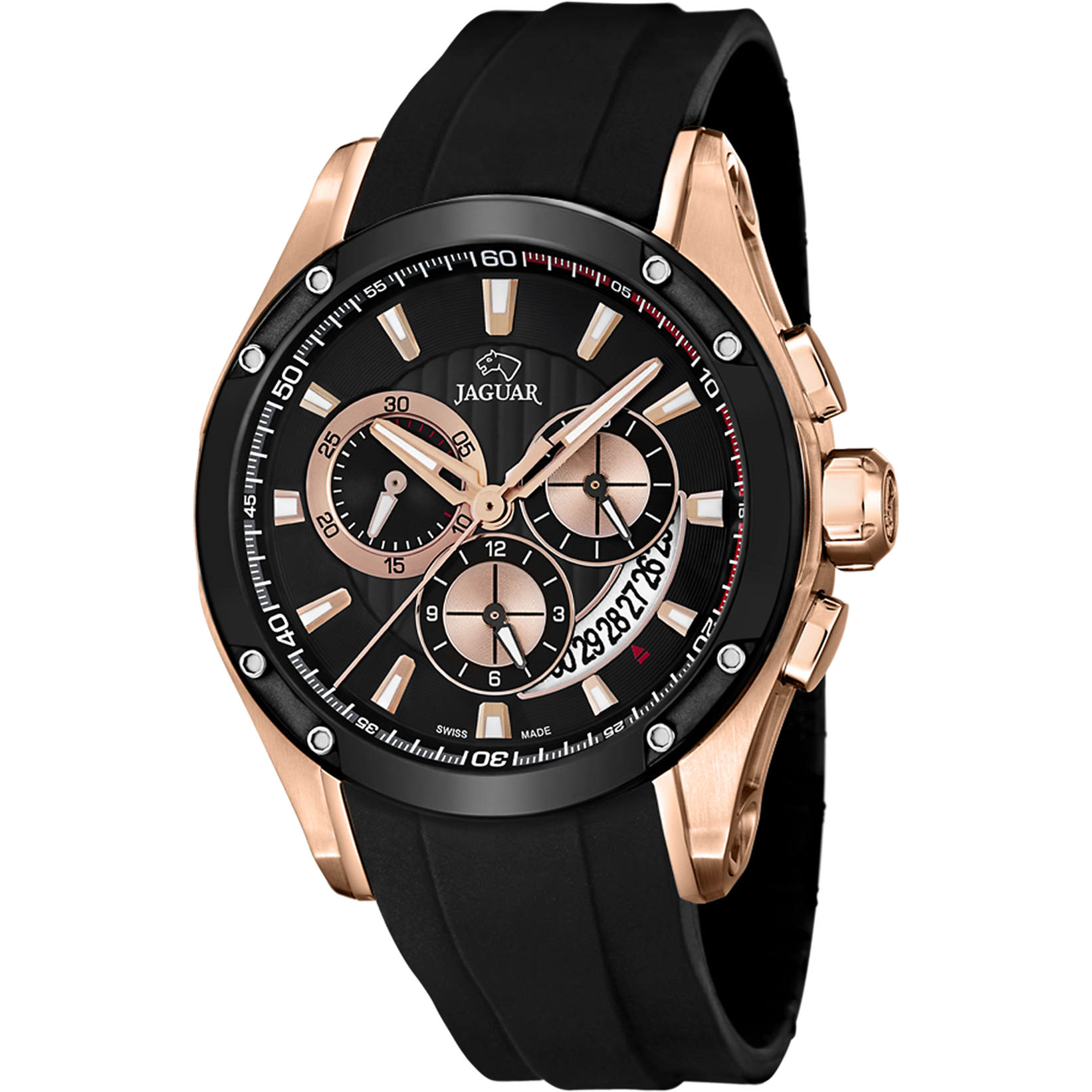 Relógio masculino jaguar special edition de cor preta j691/1_PRODUCT