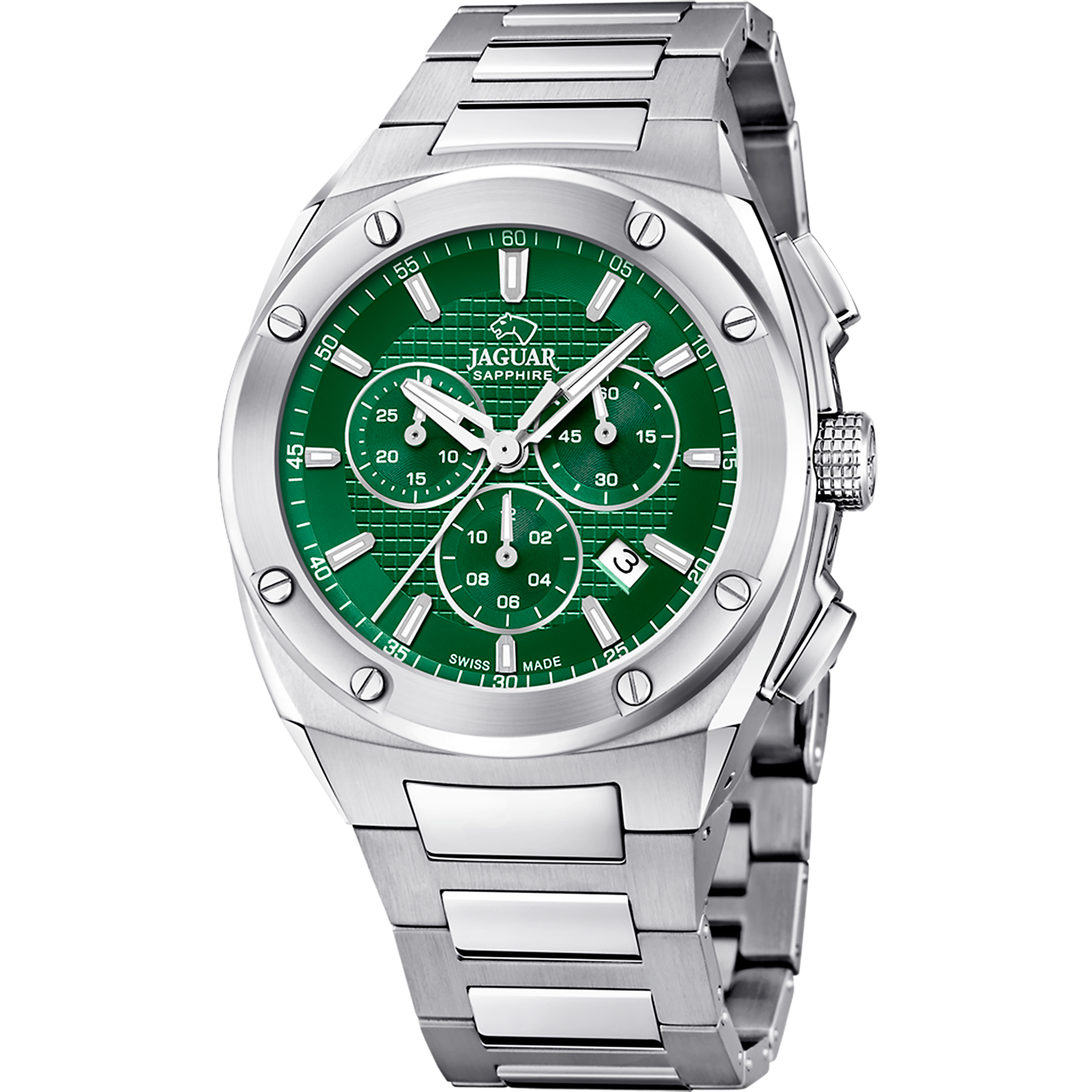 Relógio masculino jaguar executive de cor verde j805/c_PRODUCT