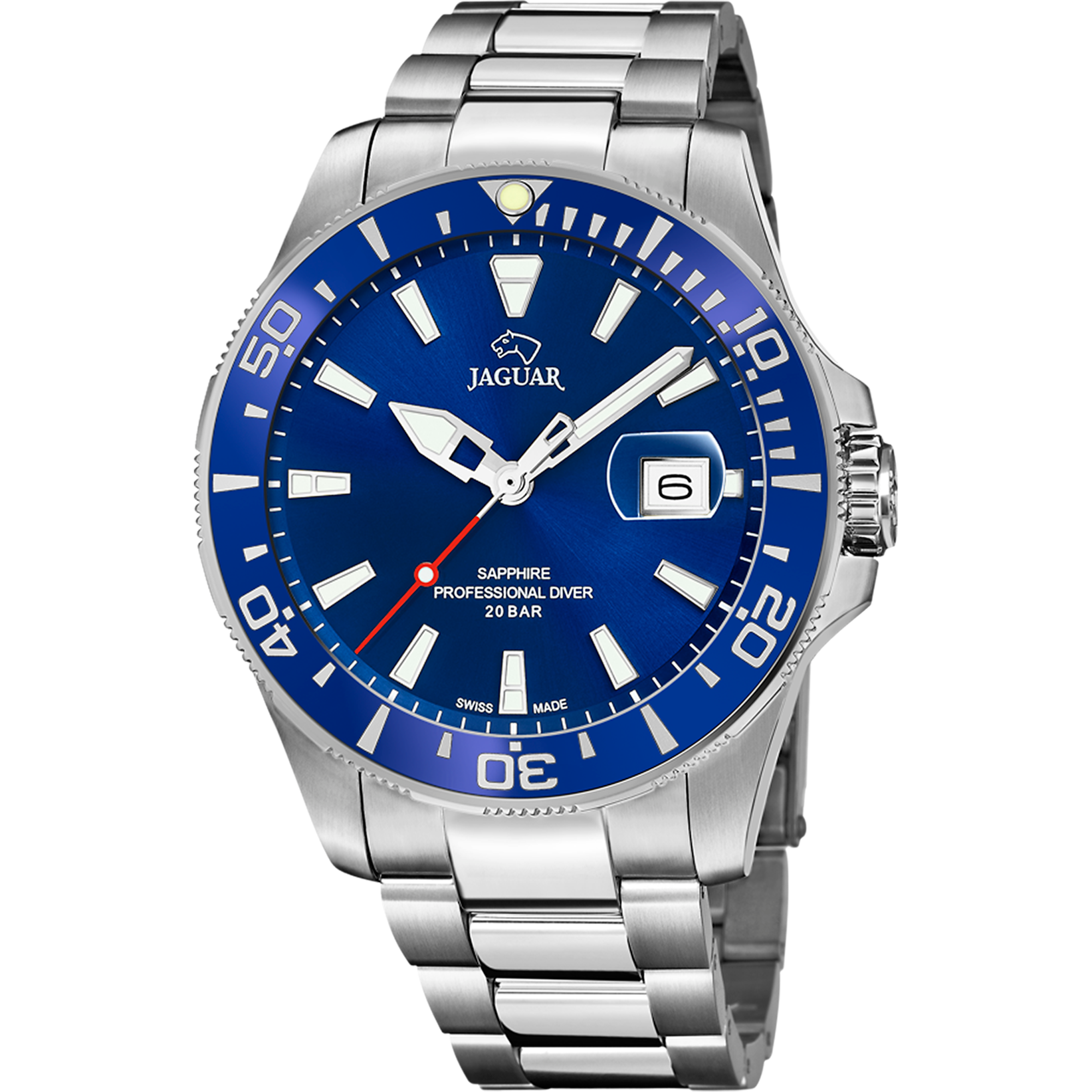 Relógio masculino jaguar pro diver de cor azul j860/c_PRODUCT