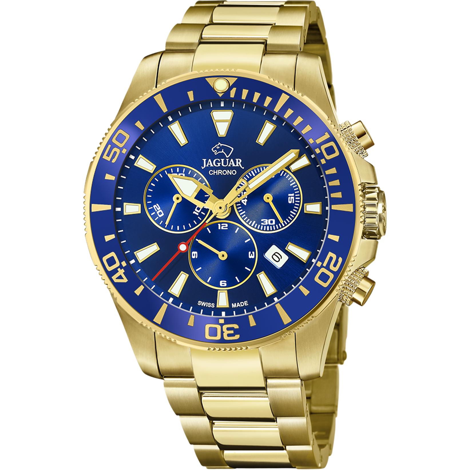 Relógio masculino jaguar executive pionnier de cor azul j864/2_PRODUCT