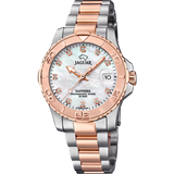 Relógio feminino jaguar couple diver de cor bege j871/5