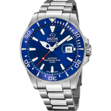 Relógio automático jaguar pro diver de cor azul para homem j886/1