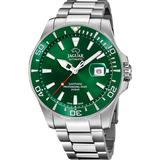 Relógio automático jaguar pro diver de cor verde para homem j886/2