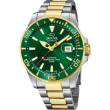 Relógio automático jaguar pro diver de cor verde para homem j887/2