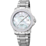 Relógio feminino jaguar executive dame de cor branco madrepérola j892/1_PRODUCT