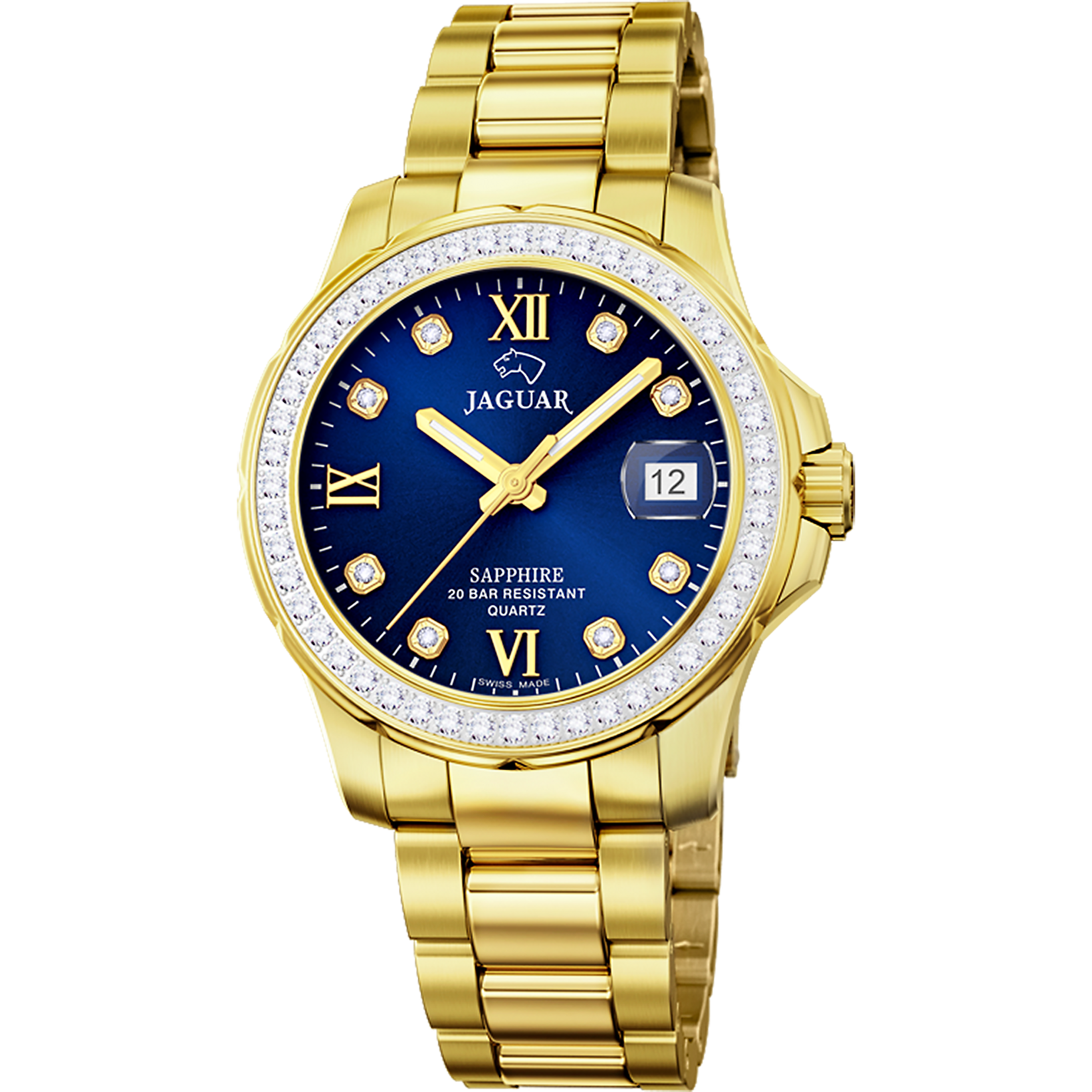 Relógio feminino jaguar executive dame de cor azul j895/3_PRODUCT