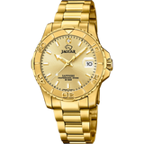 Relógio feminino jaguar couple diver de cor bege j898/2