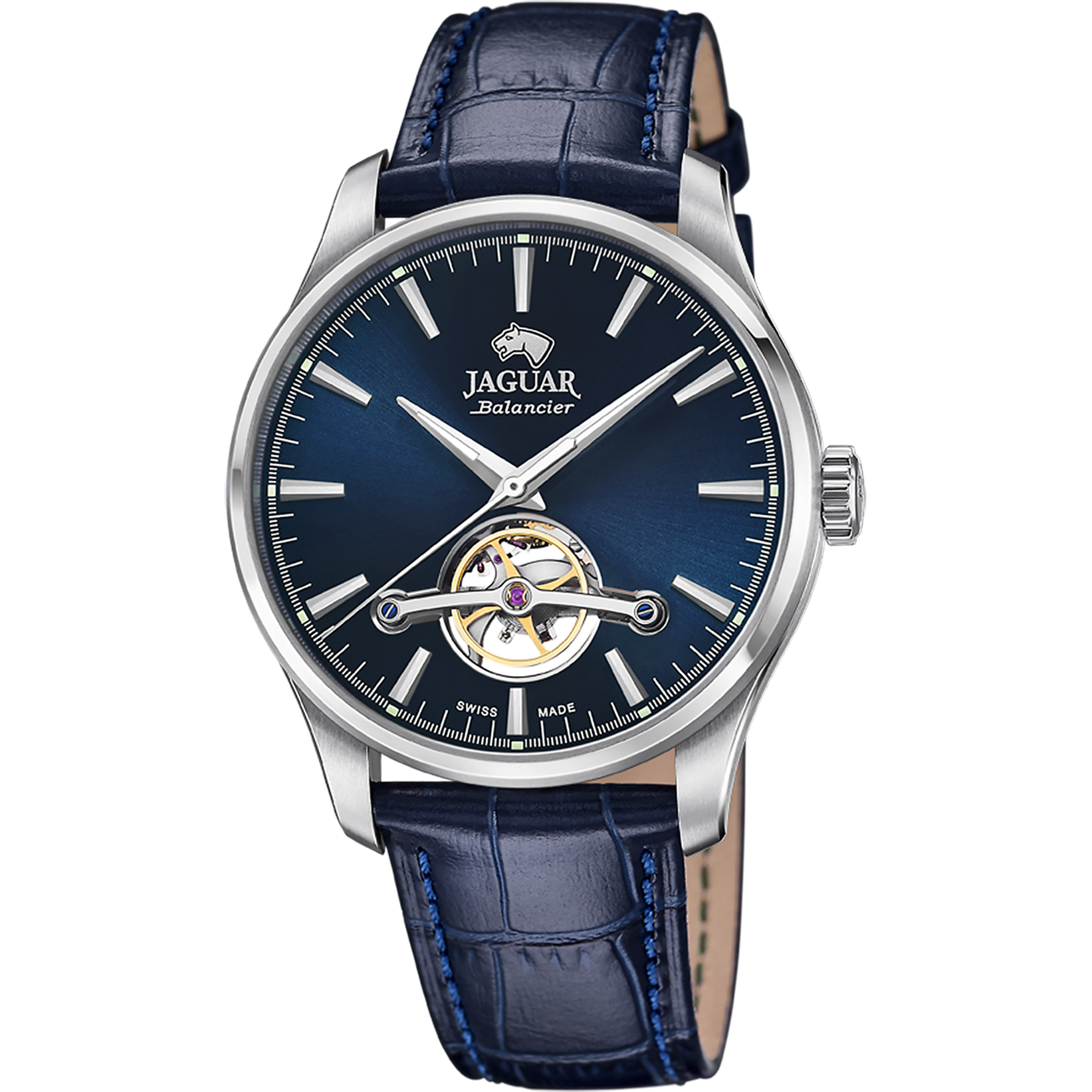 Relógio masculino jaguar automatic balancier de cor azul j966/3_PRODUCT