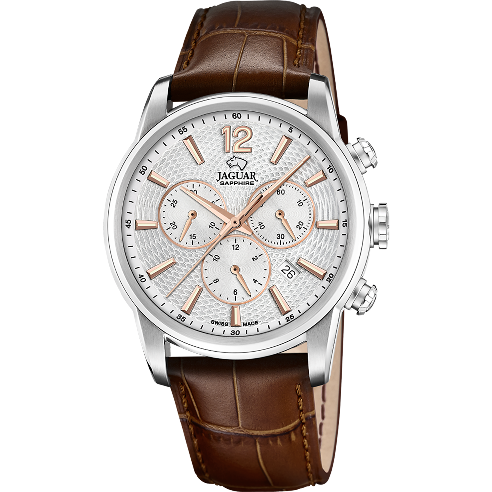 Relógio masculino jaguar acamar chronographe de cor prateada j968/1_PRODUCT