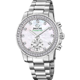 Relógio feminino jaguar connected lady de cor branco madrepérola j980/1