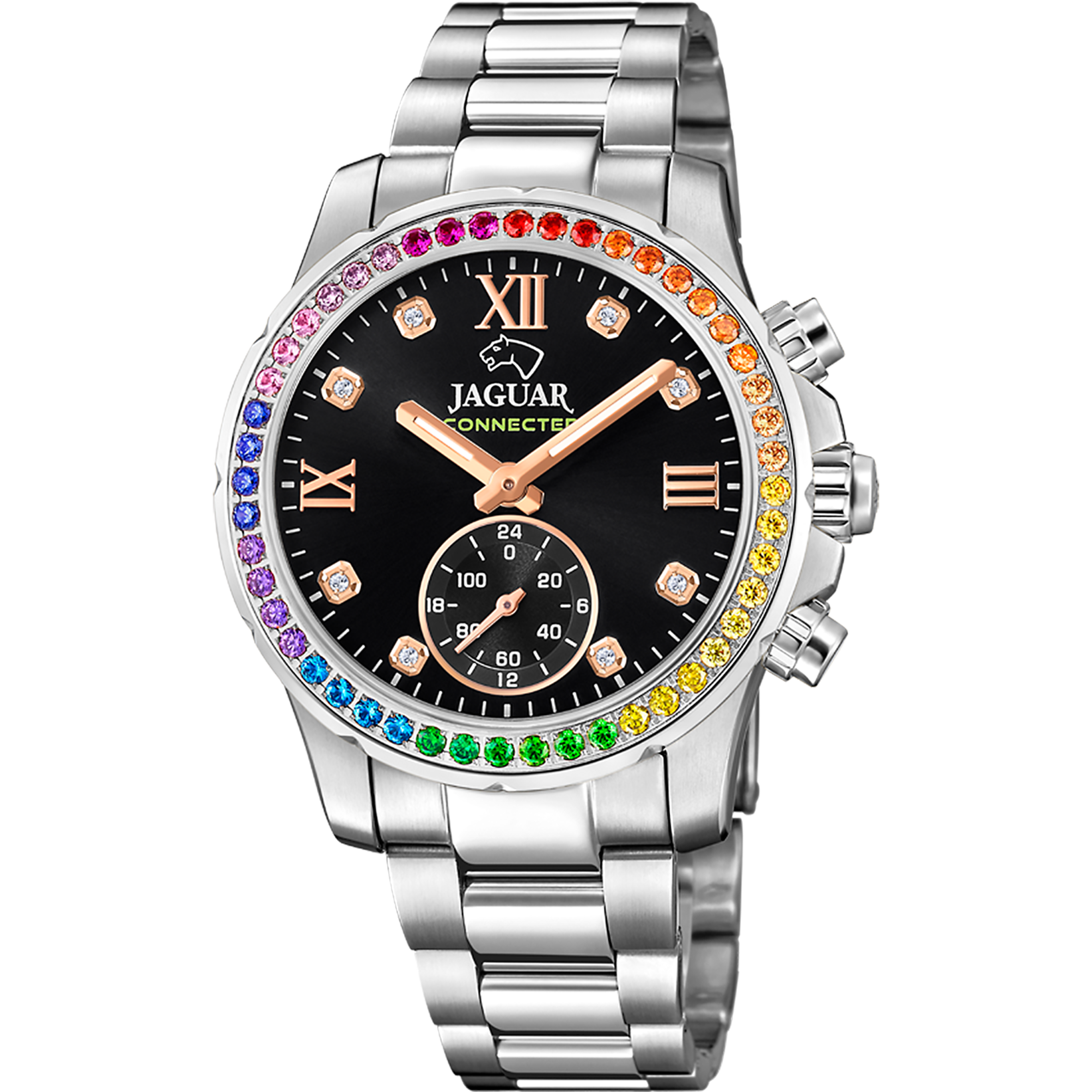 Relógio feminino jaguar connected lady de cor preta j980/5_PRODUCT