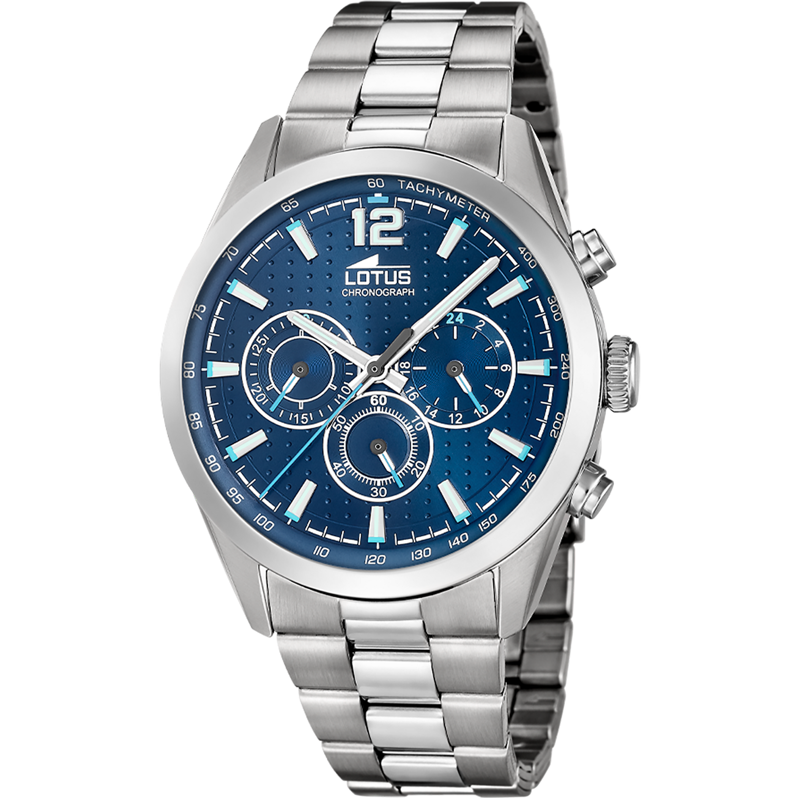 Relógio lotus 18152/c azul pulsera de 316l de aço inoxidável, homem_PRODUCT
