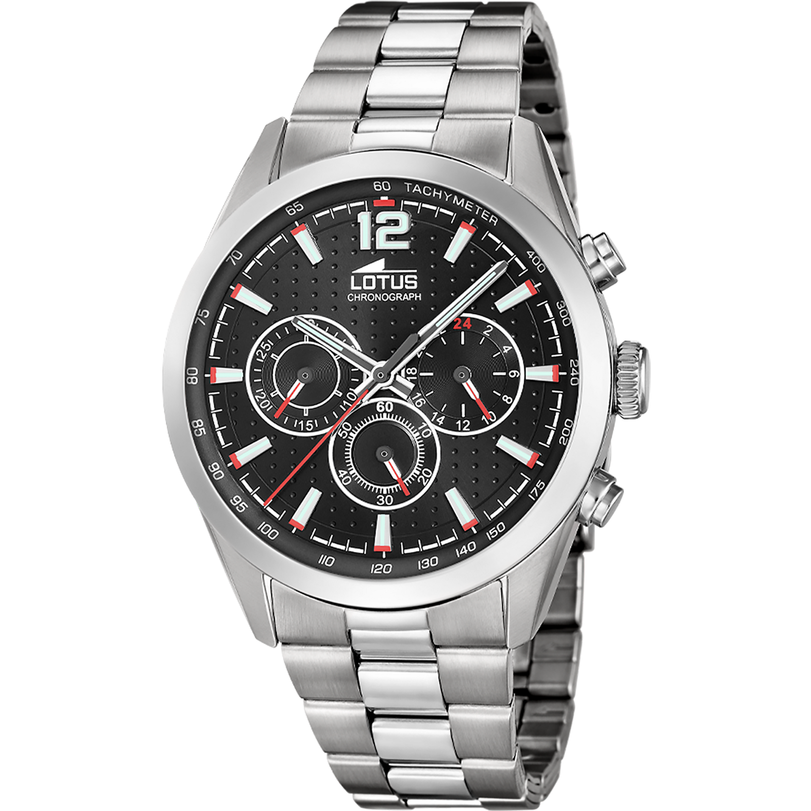 Relógio lotus 18152/d preto pulsera de 316l de aço inoxidável, homem_PRODUCT