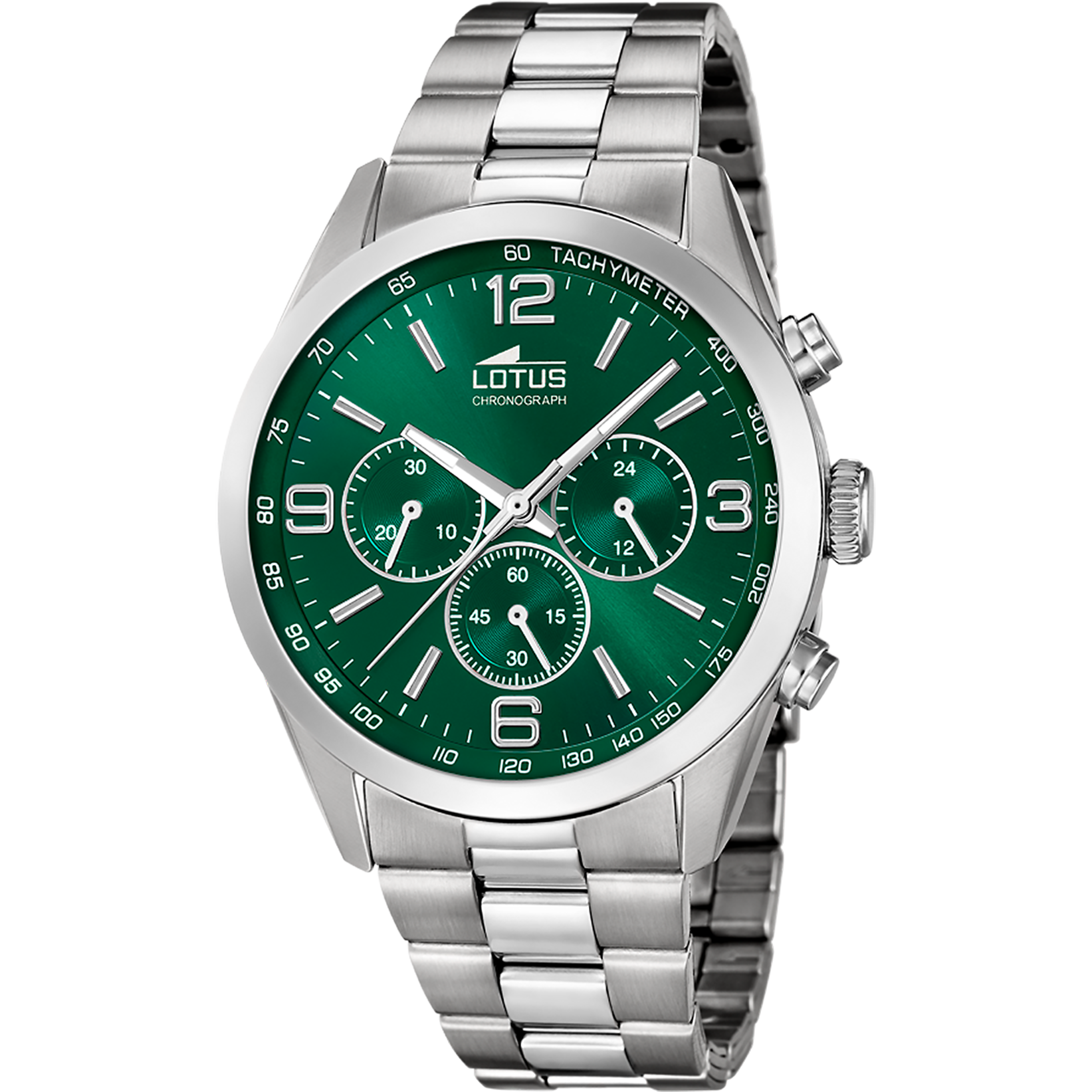 Relógio lotus minimalist 18152/f verde pulsera de de aço inoxidável, homem_PRODUCT