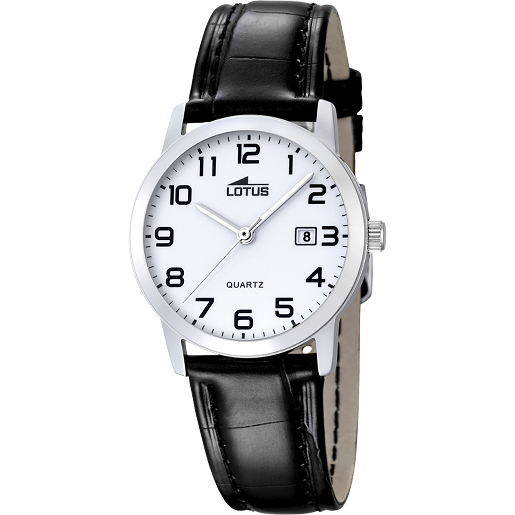 Relógio lotus classic strap 18240/1 branco pulsera de couro, mulher_PRODUCT
