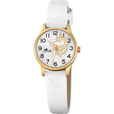 Relógio lotus 18574/f prata cinza pulsera de couro, infantil_PRODUCT
