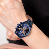Relógio lotus minimalist 18638/1 azul pulsera de aço, homem_LIFESTYLE