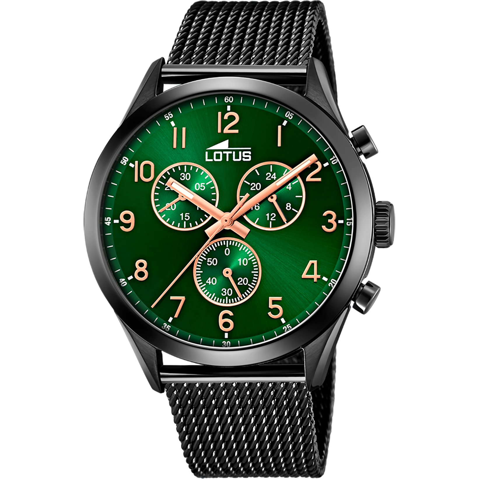 Relógio lotus 18639/e verde pulsera de aço, homem_PRODUCT