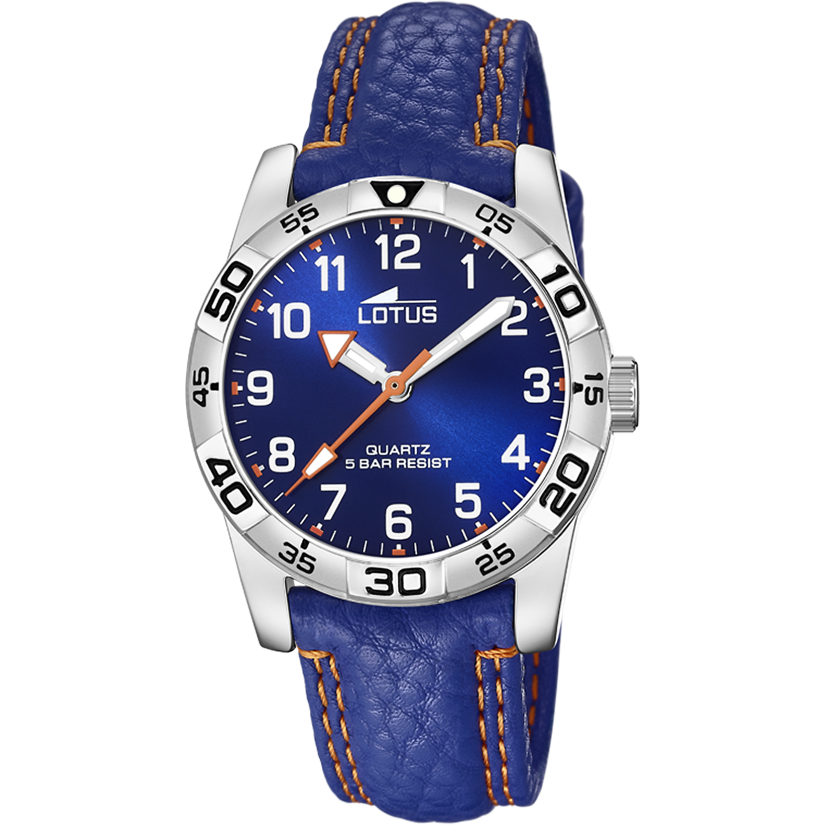 Relógio lotus junior collection 18665/2 azul pulsera de couro, infantil_PRODUCT