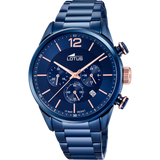 Relógio lotus chrono 18680/2 azul pulsera de aço, homem_PRODUCT