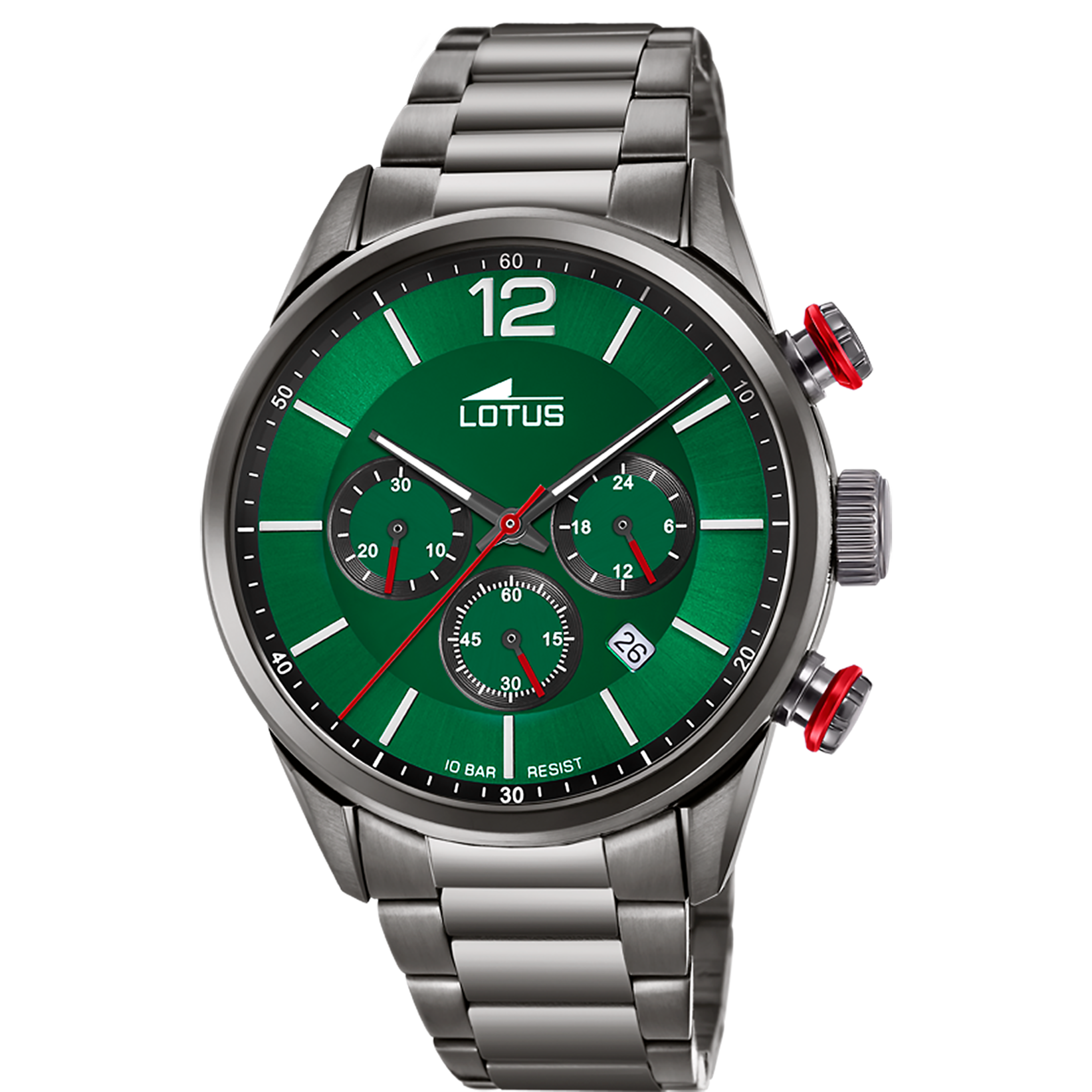 Relógio lotus 18686/4 verde pulsera de aço, homem_PRODUCT