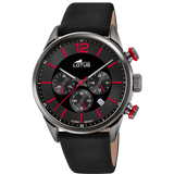 Relógio lotus chrono 18687/6 preto pulsera de couro, homem_PRODUCT
