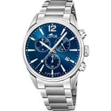 Relógio lotus chrono 18690/1 azul pulsera de aço, homem_PRODUCT