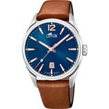 Relógio lotus 18693/2 azul pulsera de couro, homem_PRODUCT