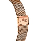 Relógio lotus smart casual 18730/1 rosé pulsera de aço, mulher