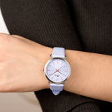 Relógio lotus trendy 18738/3 azul pulsera de couro, mulher_LIFESTYLE